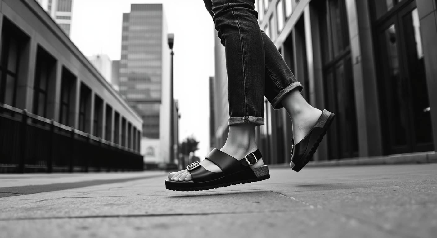 Black Birkenstock Clogs