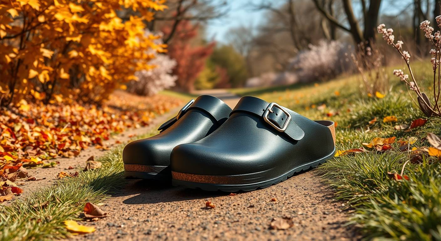 Black Birkenstock Clogs